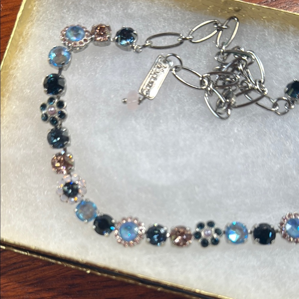 Mariana Swarovski crystal Blue and Silver Jewelry Set - Picture 4 of 5
